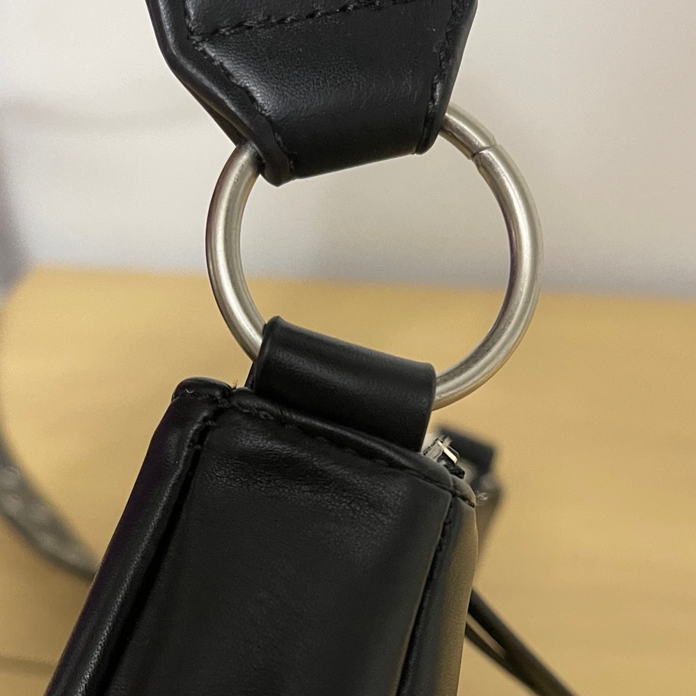 Lucky Brand Black Leather Shoulder Bag - Picture 7 of 10